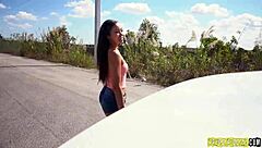 Adriana Maya Gets Rough Fantasy Fulfilled With Doggystyle And Missionary