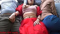 Indian step mom has tight pussy sex in Hindi quickie