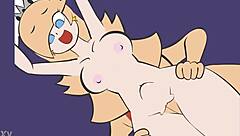 princess rosalina in playful encounter with big features