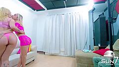 dream come true fucking two delicious blondes with lots of anal - vivian lola lary frotinha bts