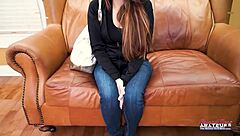 Cutie Milf Fiona Ryder Rubs Her Wet Pussy And Gets It Banged