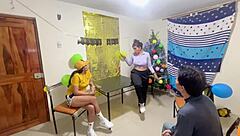 Asa Akira And Marie Luv Engage In Hot Girl-On-Girl Action