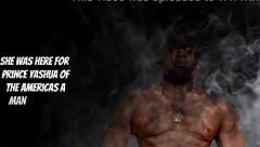 lady ninja channy crossfire on mission to fuck prince yahshua with big black cock