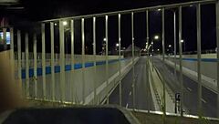 olivia the trans shemale flashes her dick and ass on the public street