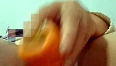 Abuela, what are you doing with that carrot in the bedroom?