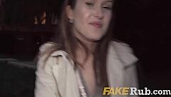 picked up sexy stranger dtf for outdoor blowjob and sex