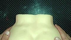 i fucks candy doggystle on the desk whil slapping her ass