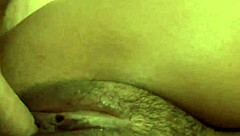 Cute ebony couple shares intimate homemade sex moment