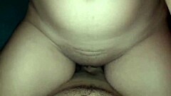 cabalgando su enorme verga hasta mi orgasmo más explosivo, babe