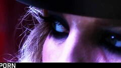 Two Sensual Blondes With Big Boobs Enjoy A Romantic Threesome