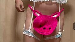 Junior Maid Teases Nipples And Anal!