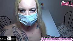 Feeling Naughty During Corona With Mask On.