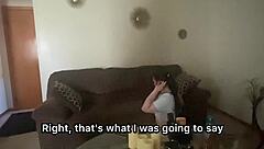 Blue-Eyed Slut Gags on Monster Cock Deepthroat, Chokes, Squirts During Bent Over Sex