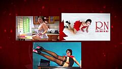 Yoga Time in Office with Regina Noir Wet Pussy and Voyeur Boss