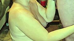 Pregnant Wife Gets Bold Facial After Blowjob