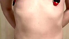 Junior Maid Teases Nipples And Anal!