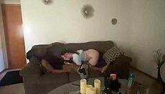 Blue-Eyed Slut Gags on Monster Cock Deepthroat, Chokes, Squirts During Bent Over Sex