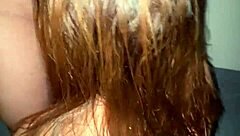 Ugly roommate catches me masturbating and I give him a blowjob