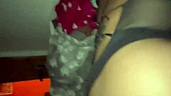 Latina Milf Rides Big Black Cock.