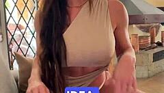 Sloppy Wet Blowjob After Casting Interview With Busty Brazilian Babe