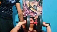 Stepsister Craves Gym Fitness Fuck With Her Brother