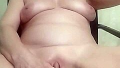 Detailed scene of a woman masturbating to orgasm