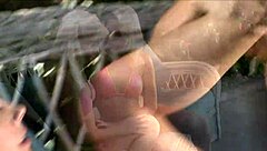 Blonde Lesbians Lick And Muff Dive To Orgasm By The Pool With Toys