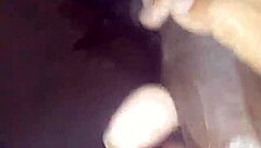 A quick blowjob in the abandoned bathroom