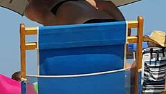 candid shots of this little 18+ slut's ass in a bikini at the beach, hidden from view