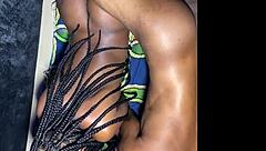 Nixie shows her perfect curves in amateur sex