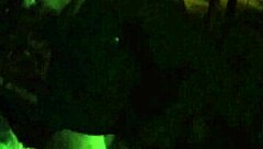 Girl fucks outdoors at night for money!