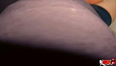 Perfect creampie scene in the ass