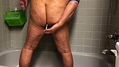 Shower Warm Up With Vibrator And Toys