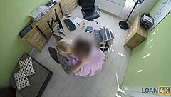 Loan4k Agent Bangs Tight Teen 18+ Pussy Then He Approves Girls Loan