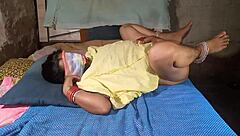 Tall indian desi step sister enjoys interracial sex in dorm room