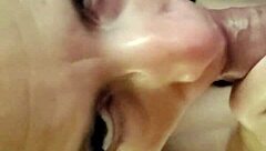 Do you love sucking cock and getting your daily fill of cum like this wife?