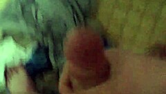 Pre-shower jerking off in the bathroom with cum