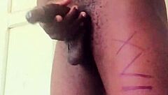 Watch This Big Black Cock Get Jerked Off