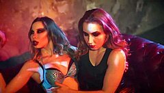 Alex angel sings her LESBIAN SONG while in a bisexual 3SOME with KISSING and SEX