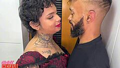 I love how that morena novinha fucks her corno boyfriend and another guy