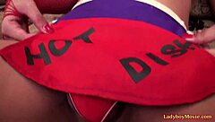 pizza delivery ladyboy gets bareback assfucking