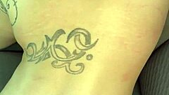 Big Booty Hooker Rides Customer Reverse Cowgirl and Takes Cum in Mouth Outdoors