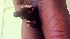 Watch This Big Black Cock Get Jerked Off