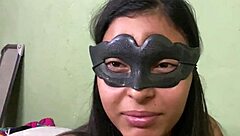 Petite Latina Calls Ex While Getting Fucked