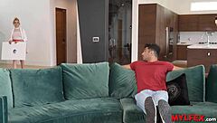 Mylfex Stepmom Convinces Lazy Stepson to Bang Hard in Doggystyle