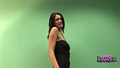 Alexis Grace Reveals Her Pierced Nipples And Natural Tits On Sofa