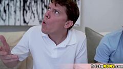 Two Clueless Housewives Versus Our Horny Milf Loving Cocks