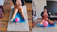 naughty naked workout makes me feel so daring