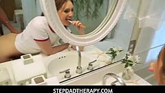 Maya Kendrick Redhead Creampied by Huge Thick Cock on Cam.