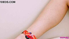 beautiful teen step-daughter teases step-dad suggestively